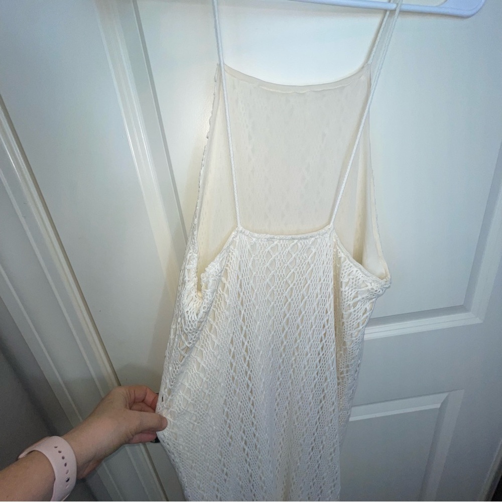 Zara Cream Maxi Dress - Picture 7 of 12